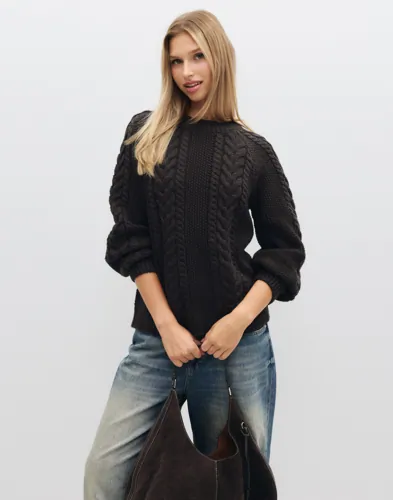 Awtoa Ls O-Neck Knit Noos
