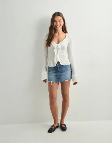 Nelly Low Waist Jeans Skirt dam – bild 3