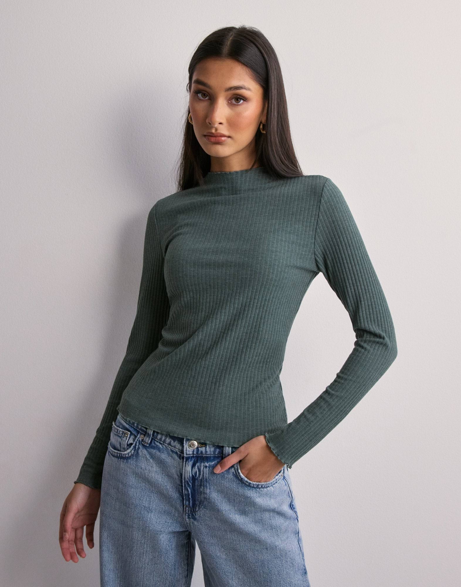 ONLEMMA L/S HIGH NECK TOP NOOS JRS