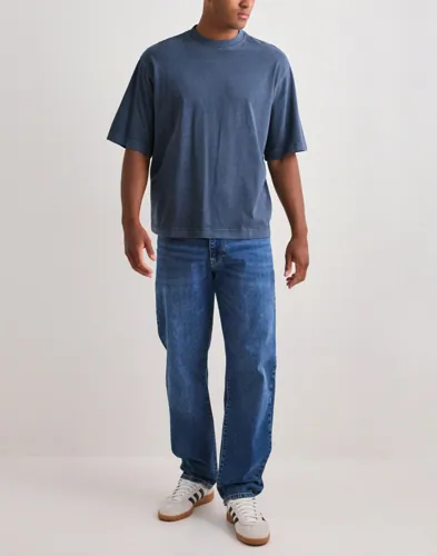 Selected Men Slhboxycory Ss O-Neck Tee Oversized t-shirts t-shirts - bas herr – bild 2