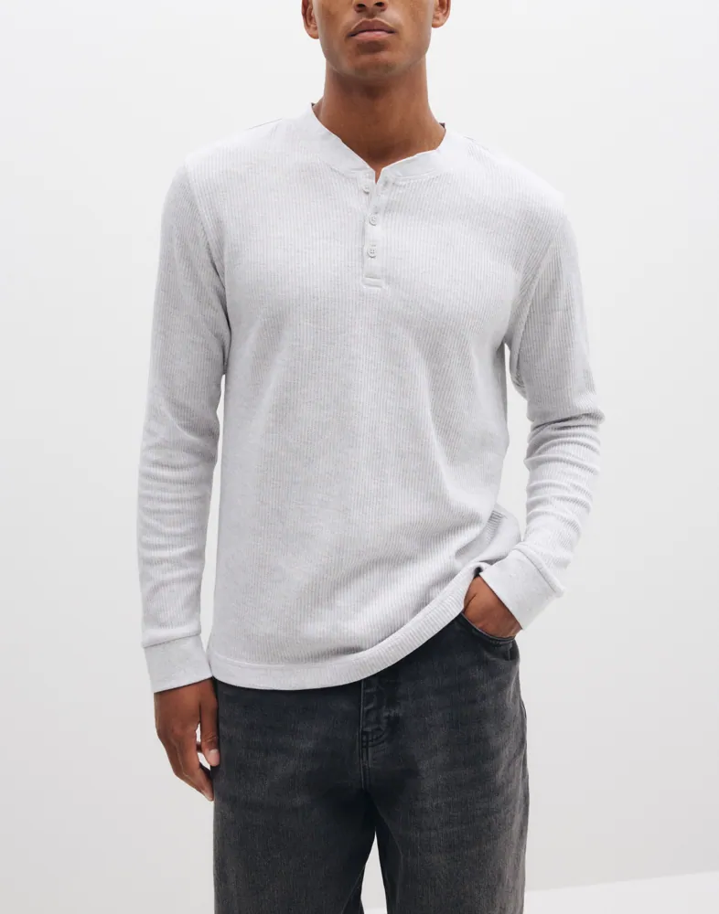 Jornorrebro Henley Ls Tee Sn Farfarströjor