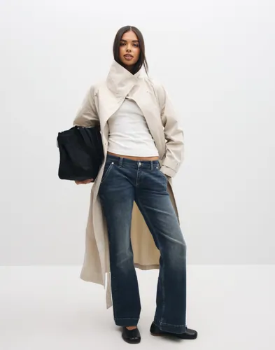 Nelly Relaxed Bootcut Cargo Jeans dam – bild 2