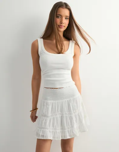 Neo Noir - Hvid - Robby S Voile Skirt