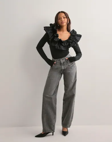 OBJECT - Sort - Objemilie Sli L/S Top 136