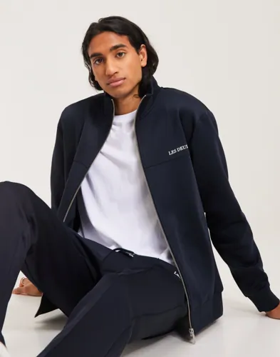 Les Deux Les Deux Track Jacket Tröjor med dragkedja Blå