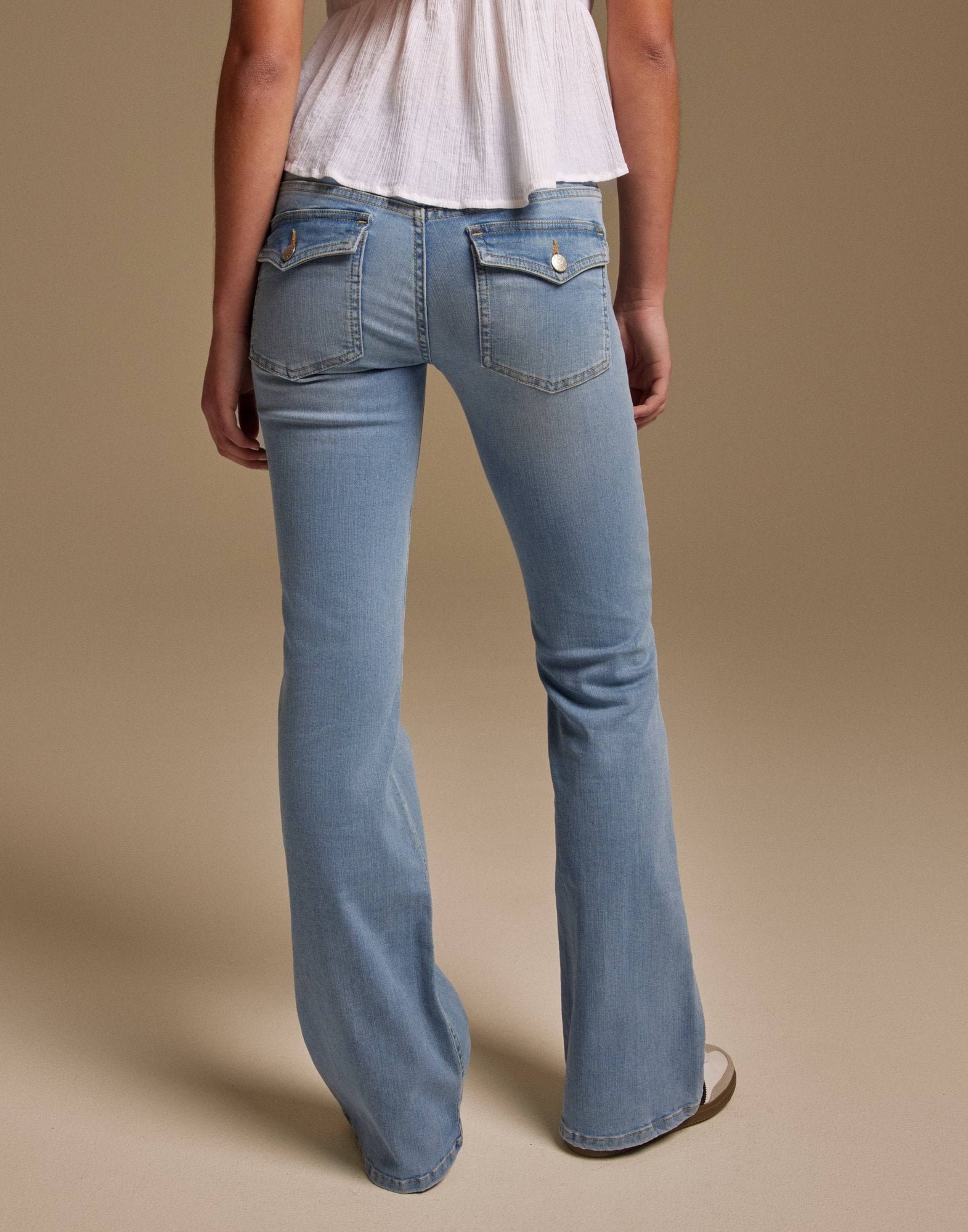 Low Waist Bootcut Jeans