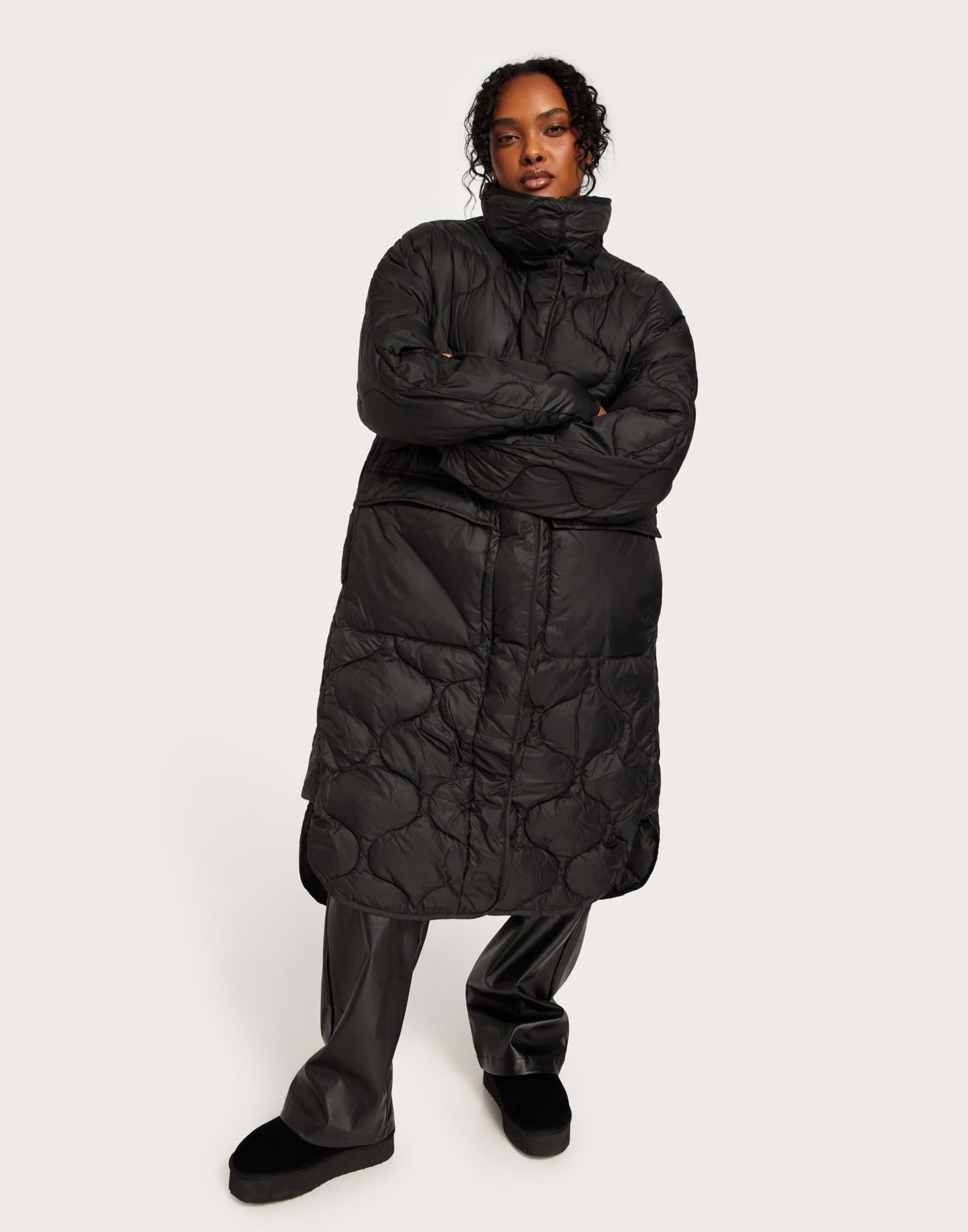 JXLENORA OVERSIZED SHINY QUILTED COAT SN