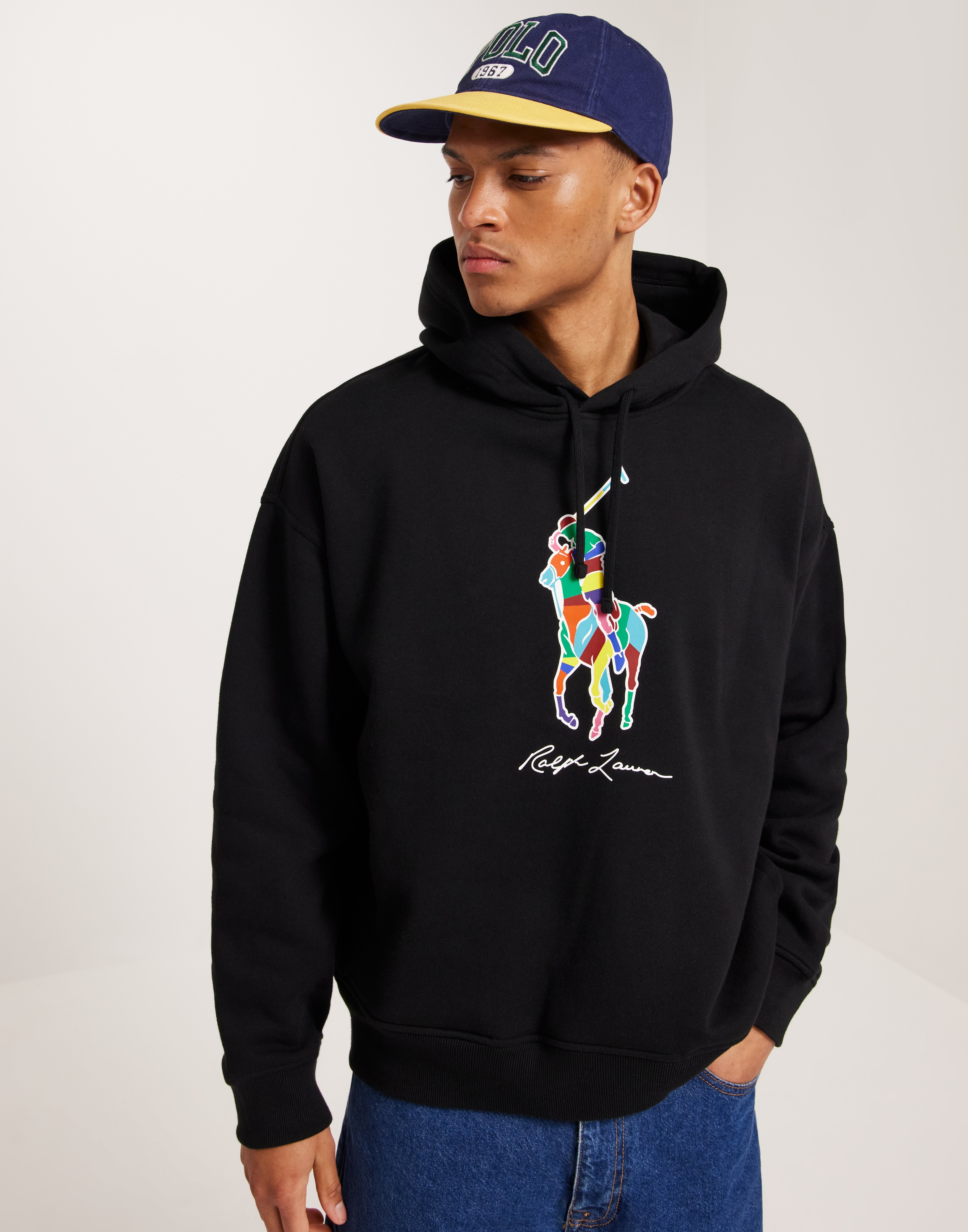 Buy Polo Ralph Lauren POHOODM3-LONG SLEEVE-SWEATSHIRT - Black | NLYMAN