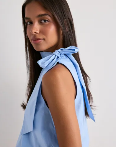 NEO NOIR Veda Poplin Top blusar dam – bild 2