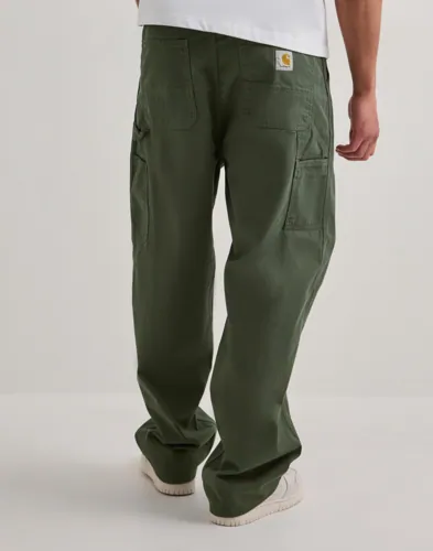 Carhartt WIP Single Knee byxa i grönt
