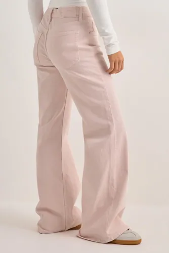 Nelly Loose Flare Jeans dam – bild 3