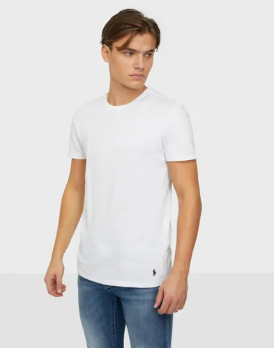 Polo Ralph Lauren S/S Crew-3 Pack-Crew Undershirt Kortärmade t-shirts Vit
