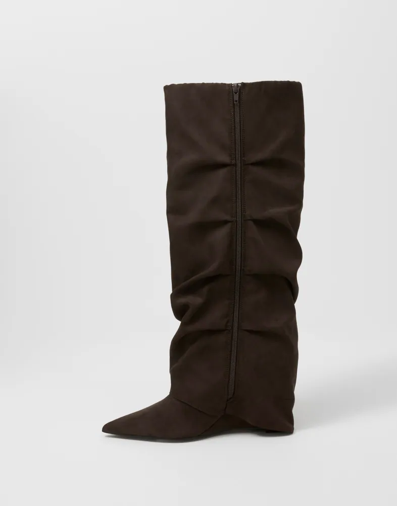 Nelly Folded Shaft Boot kängor & boots dam – bild 2