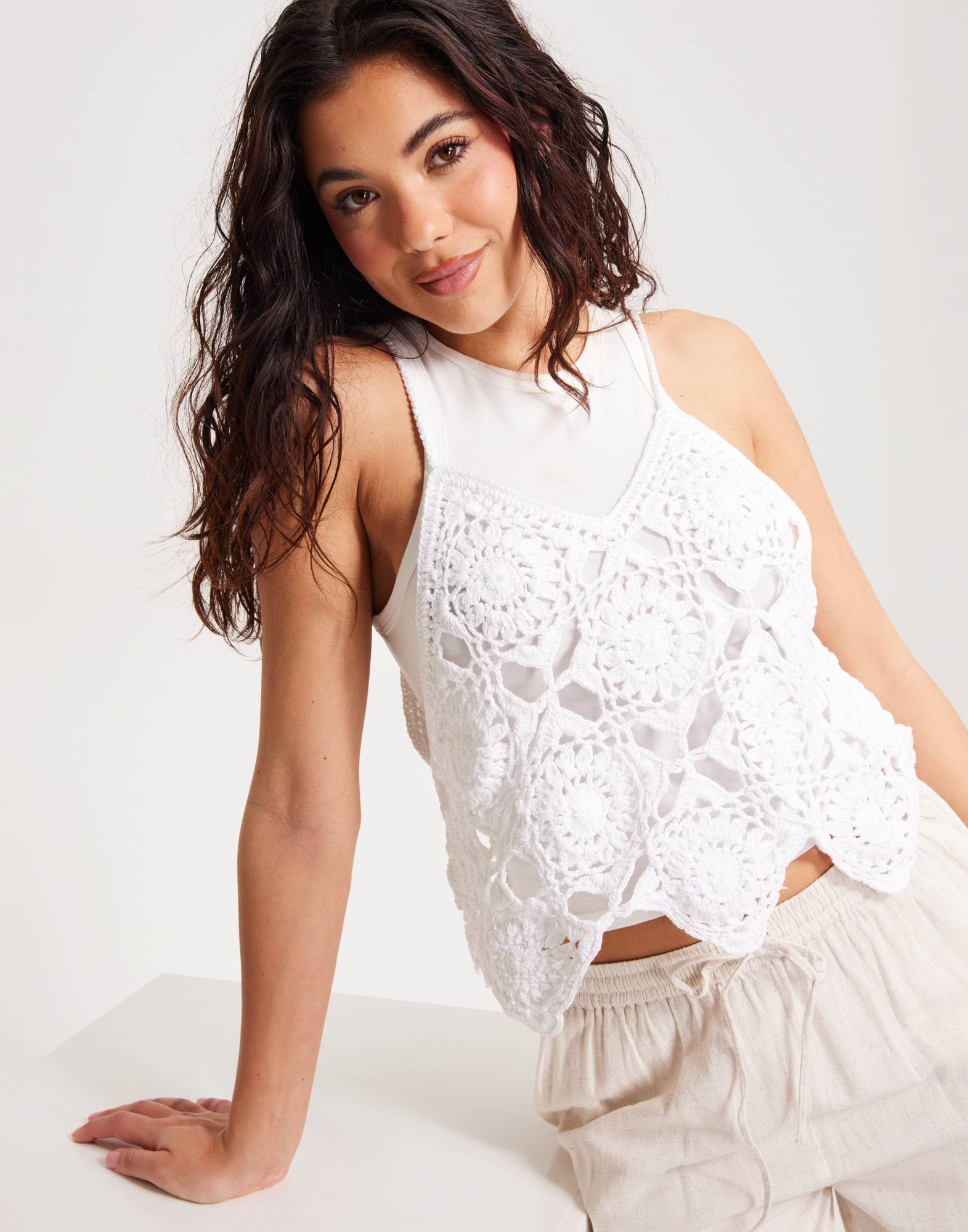 Relaxed Crochet Top