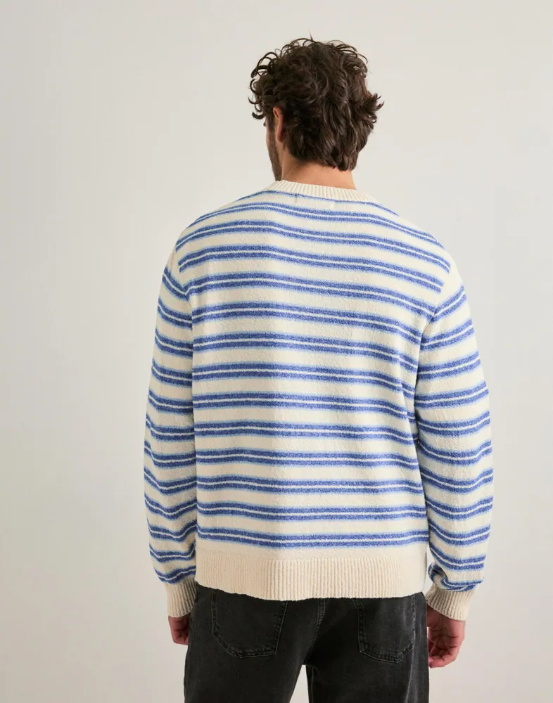JACK & JONES Jornantucket Knit Boucle Crew Neck Stickade tröjor herr – bild 2