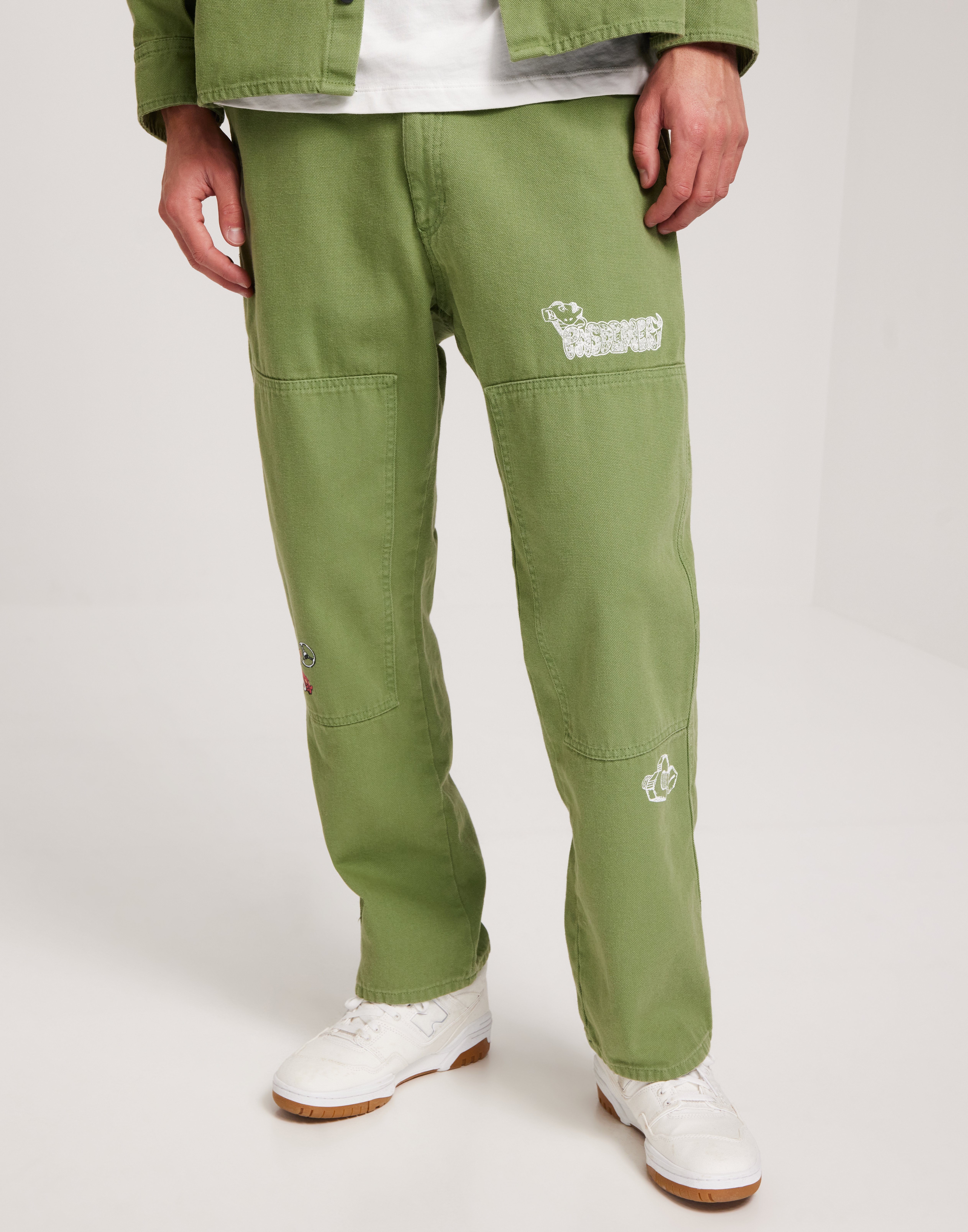 Pas De Mer Officina Pants Slacks Grøn