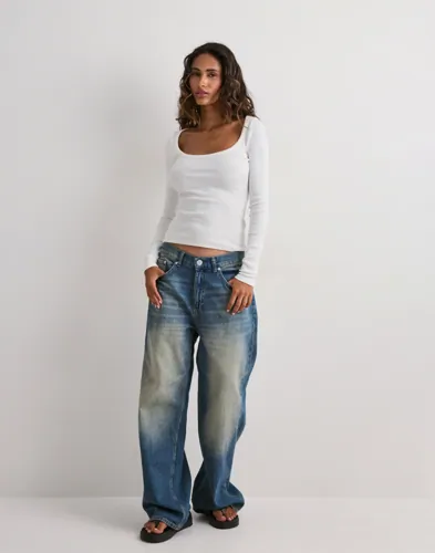Nelly Perfect Rib LS Top långärmade t-shirt dam – bild 3