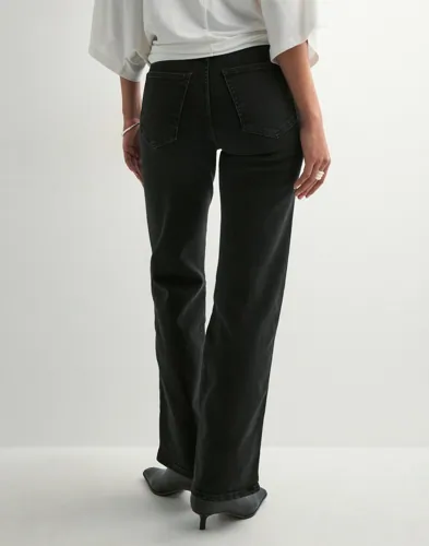 Dr Denim - Sort - Moxy Straight