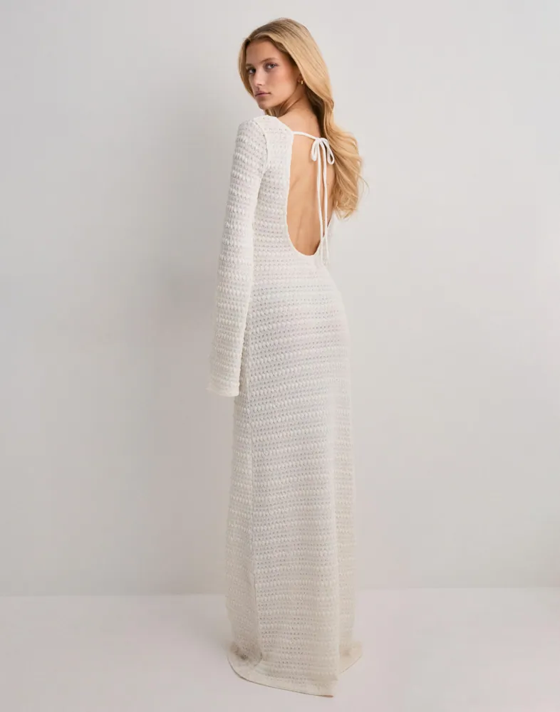 Buy Nelly Crochet Maxi Dress - White | Nelly.com Buy Nelly Crochet Maxi Dress - White | Nelly.com