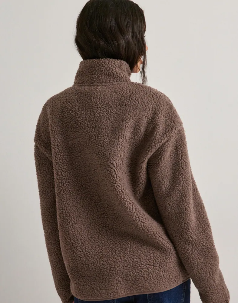 PIECES Pcsadia Ls Teddy Jacket Noos Bc jackor dam – bild 6 av 6