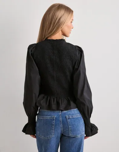 Nelly Favorite Smock Blouse blusar dam – bild 3