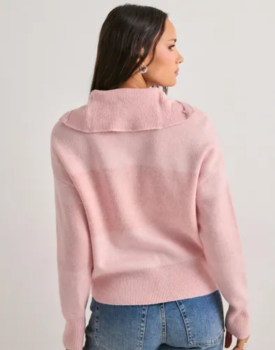 PIECES Jordan LS Half Zip Knit stickade tröjor dam – bild 8
