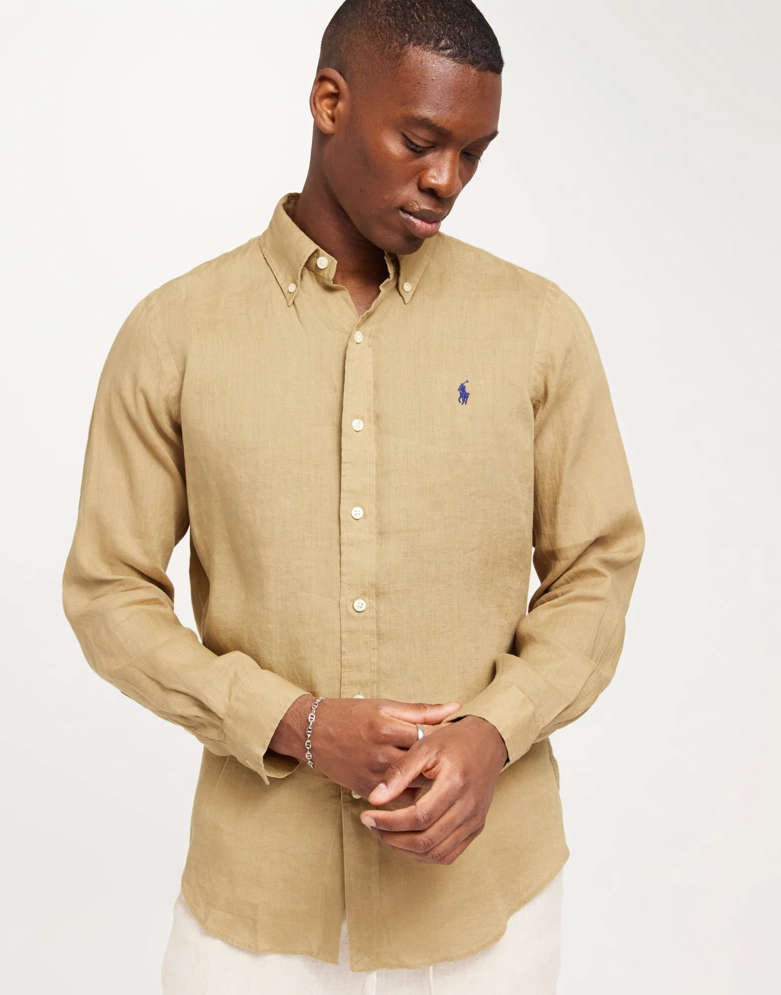 Buy Polo Ralph Lauren 100% LINEN SHIRT LONG SLEEVE-SPORT - *NY 