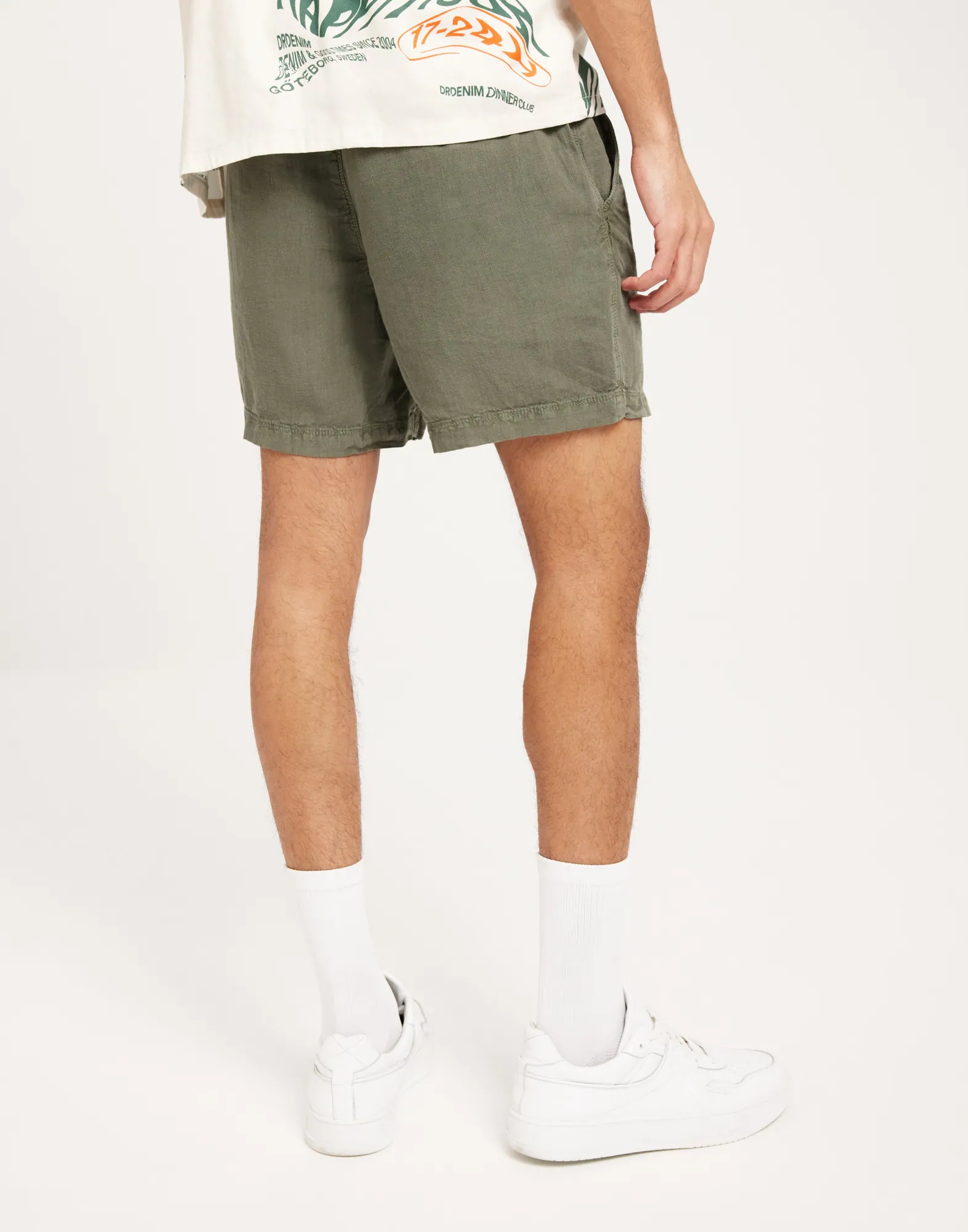 STUDIOS OVERDYED LINEN SHORT