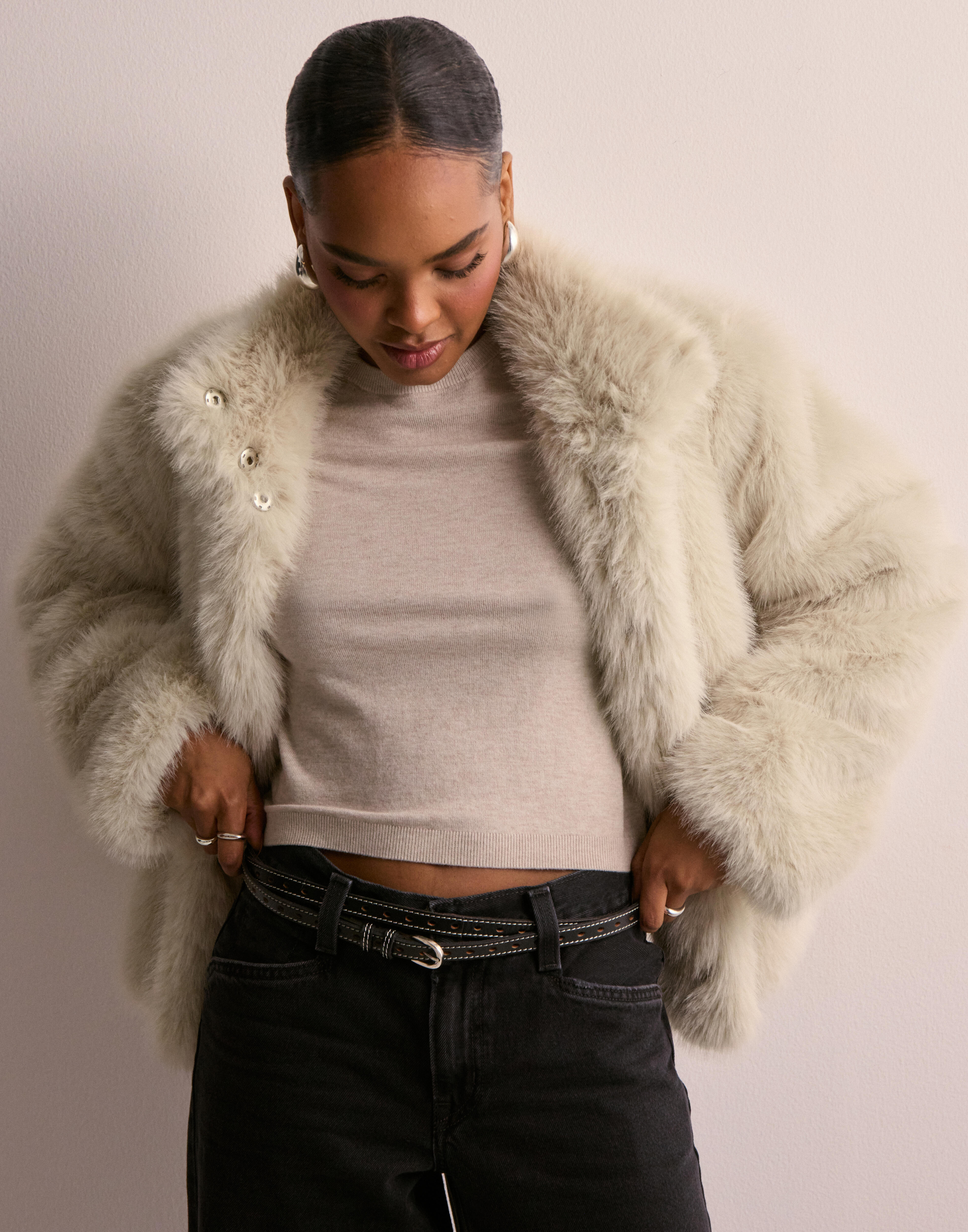 Buy Vero Moda VMMONROE SHORT JACKET - Oatmeal | Nelly.com