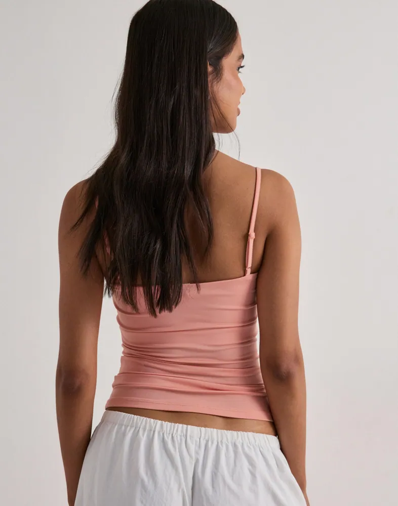 Nelly Built In Bra Singlet toppar & linnen dam – bild 3