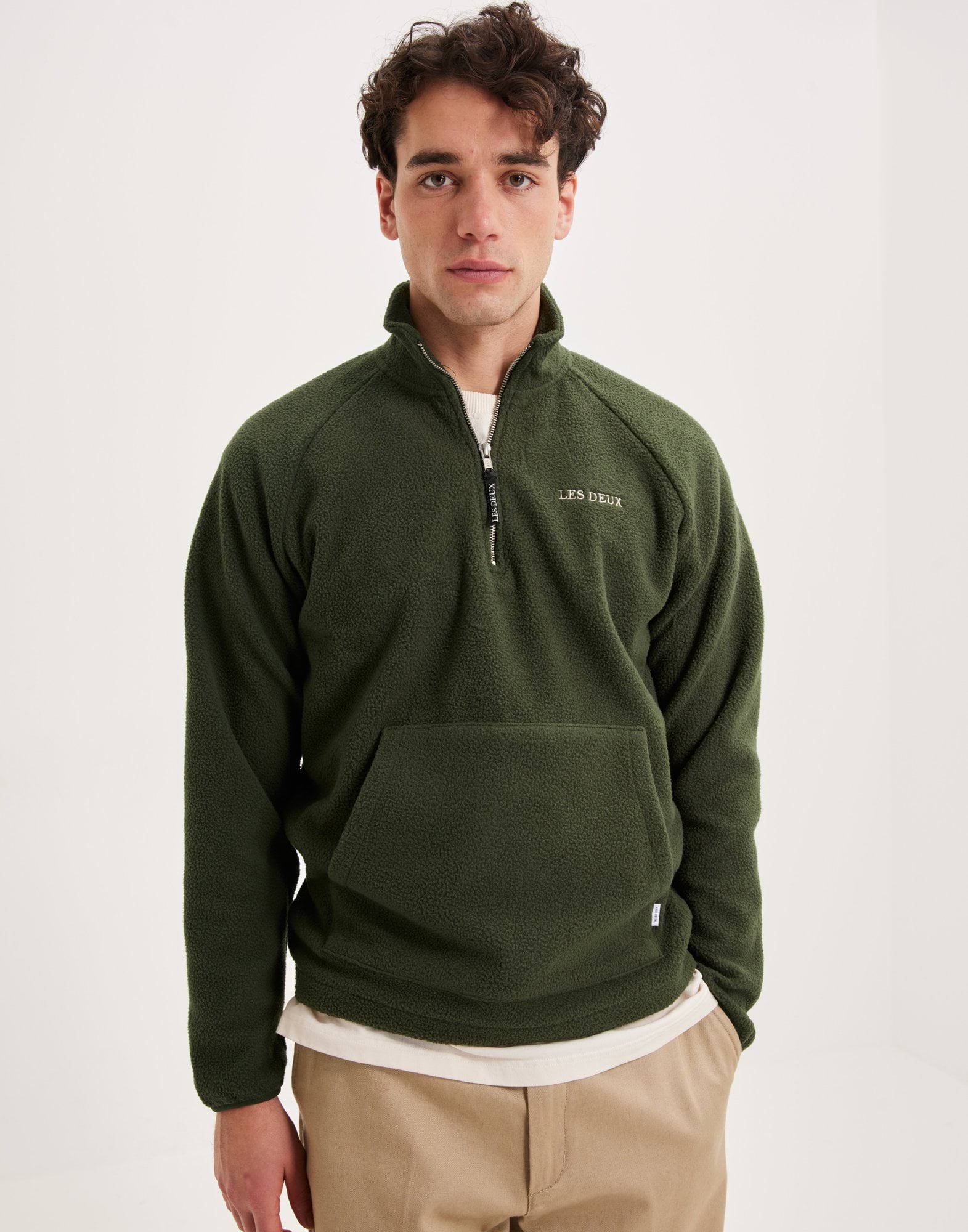 Duncan Pile Halfzip Sweatshirt