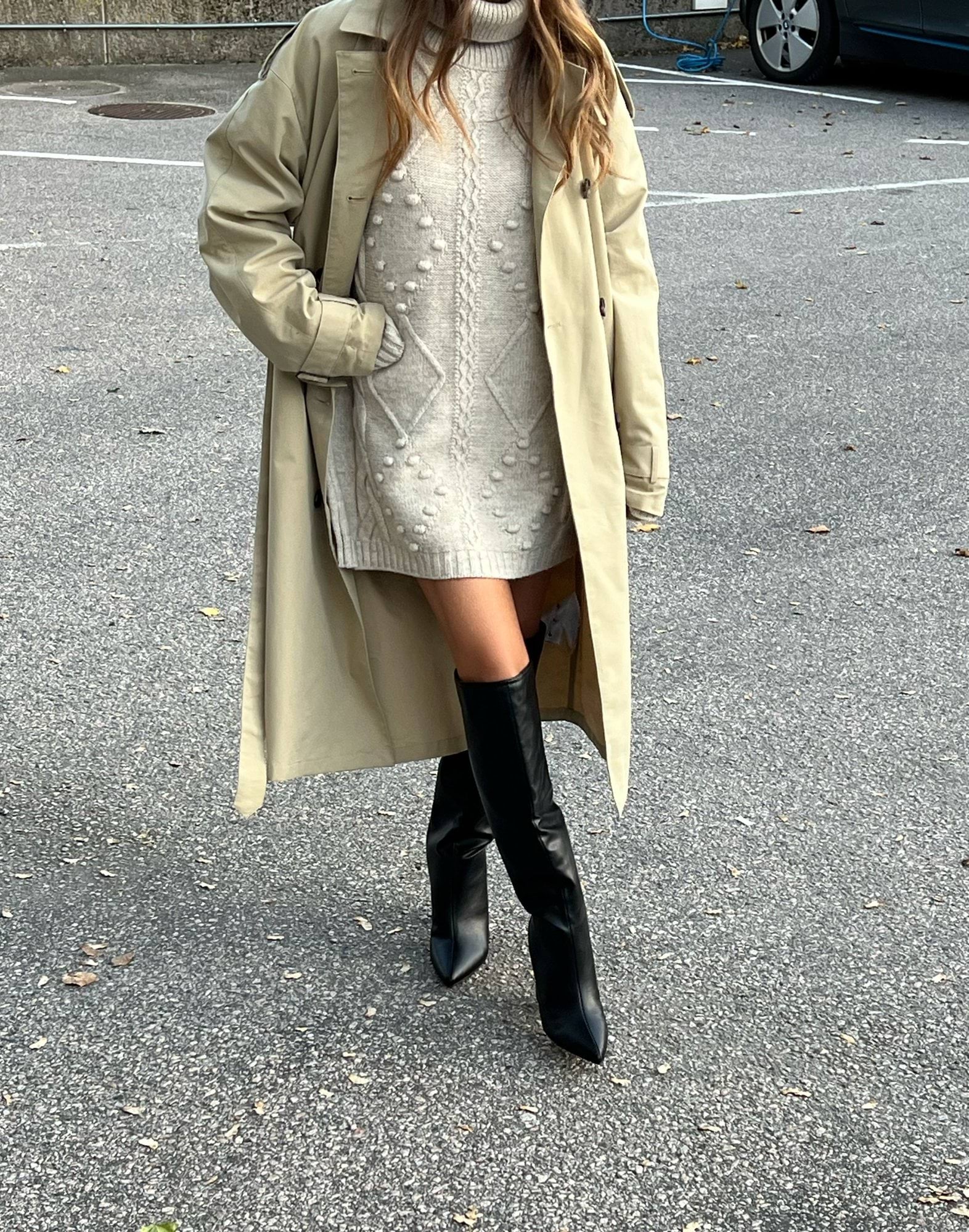 Wide Knee High Boot