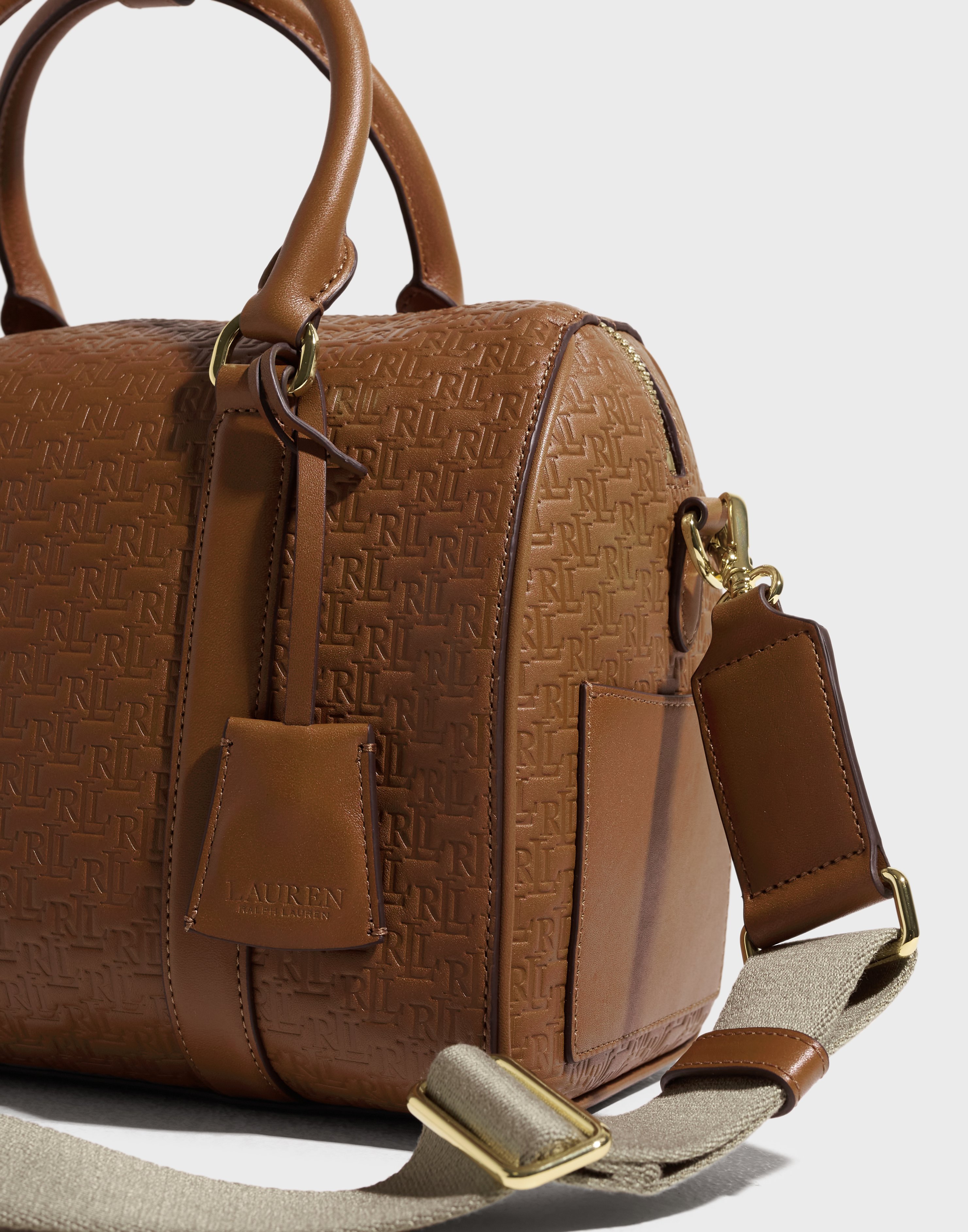 Buy Lauren Ralph Lauren KADEN 27-SATCHEL-MEDIUM - Brown | Nelly.com