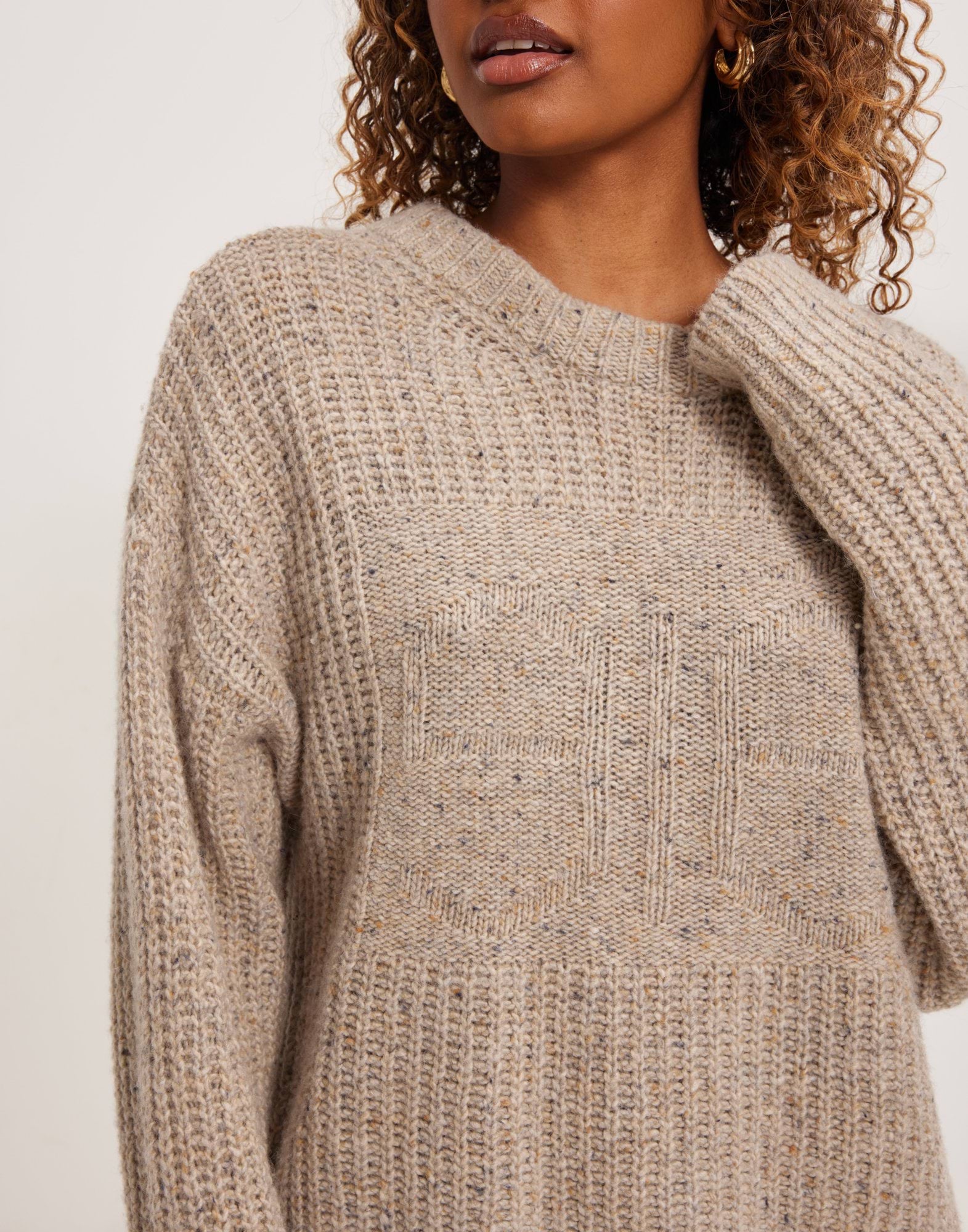 ESLoge O-neck Sweater Knit