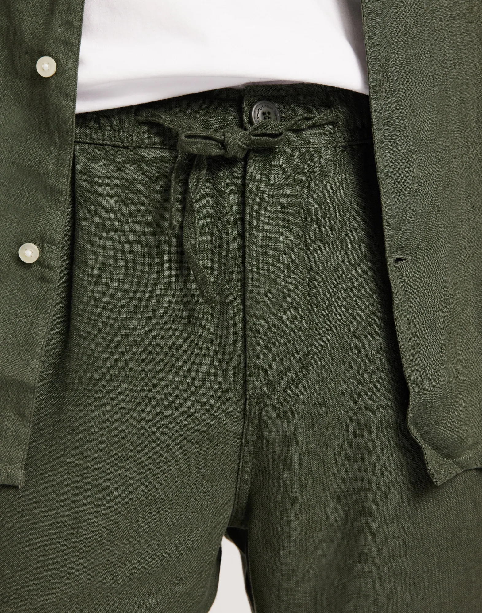 Loose linen pant - GOTS/Vegan