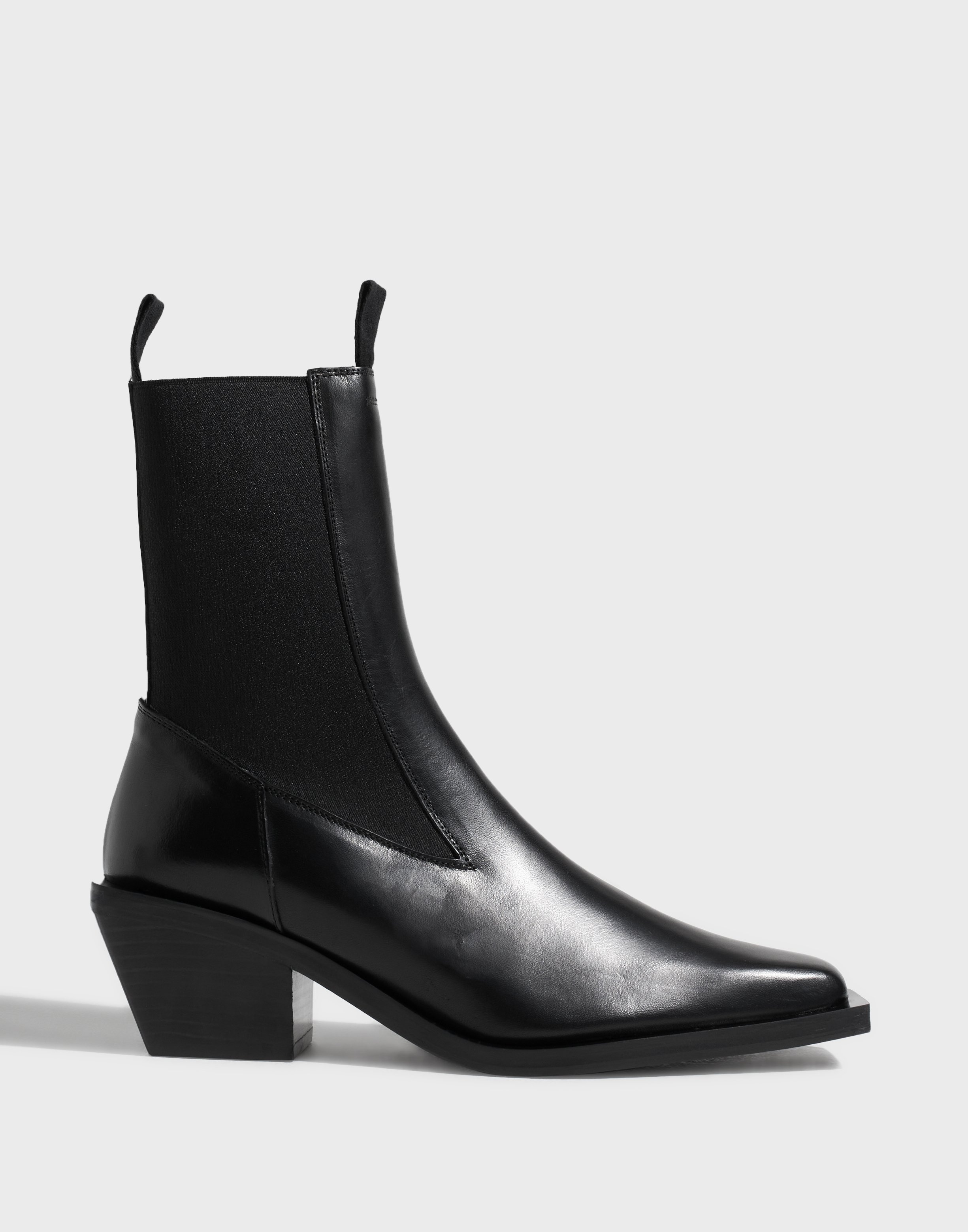 ATP ATELIER - Sort - Apollosa Leather Ankle Boots