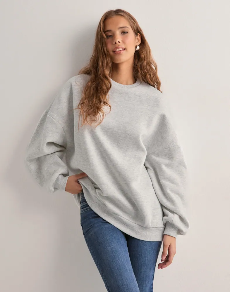 Buy Nelly My Favorite Oversize Sweat Grey Melange