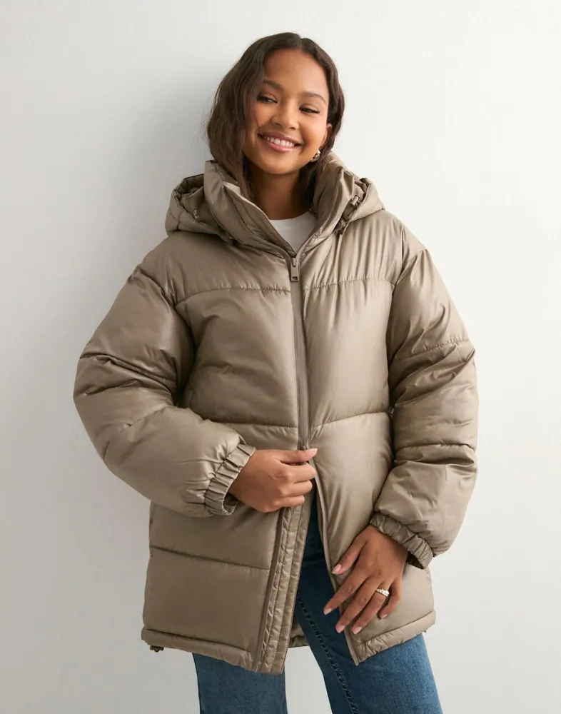 nellycom nelly belted puffer jacket