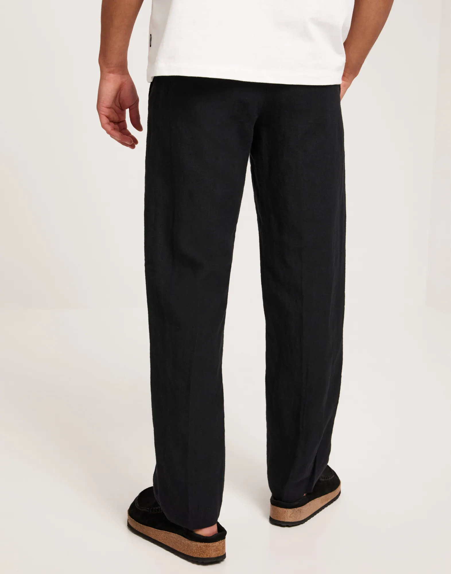 SLH196-STRAIGHT MADS LINEN PANT NOO