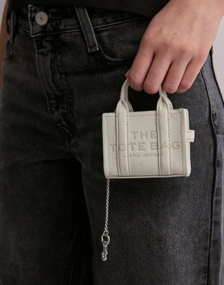 Buy Marc Jacobs THE NANO TOTE CHARM - Silver | Nelly.com