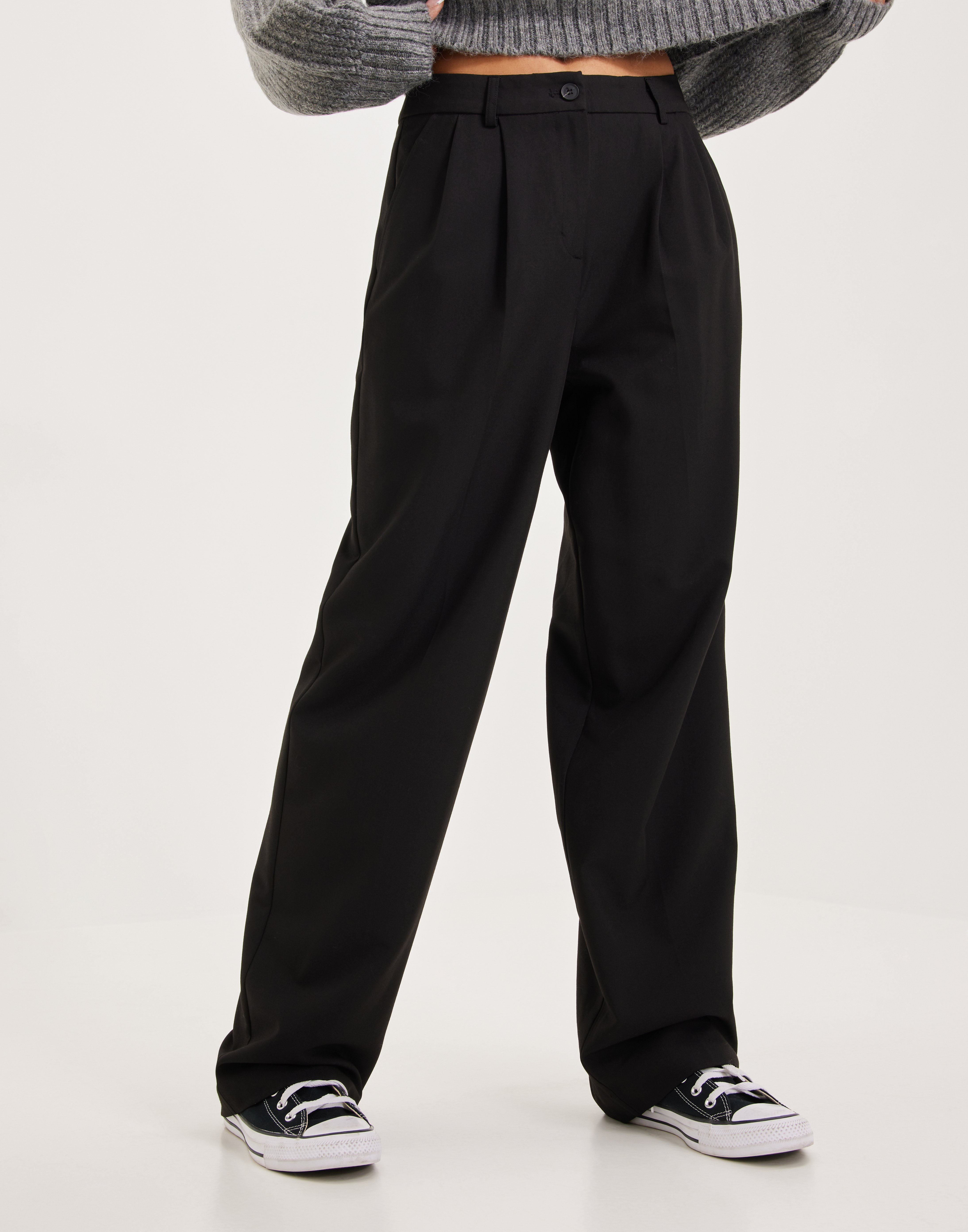 Jdysay Linen Hw Wide Pant Wvn Noos - Zand