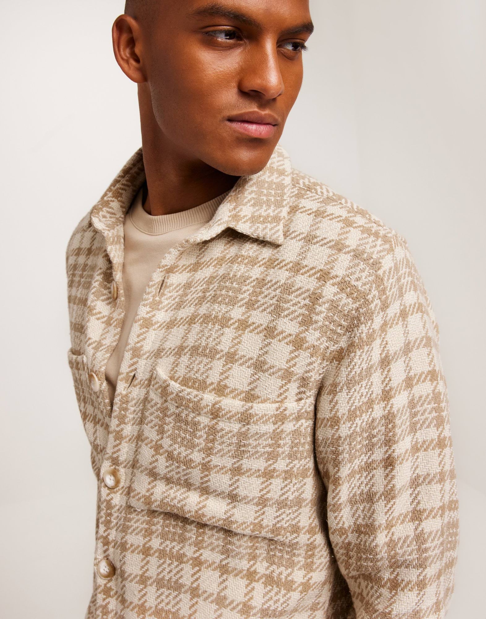 Micah checked overshirt