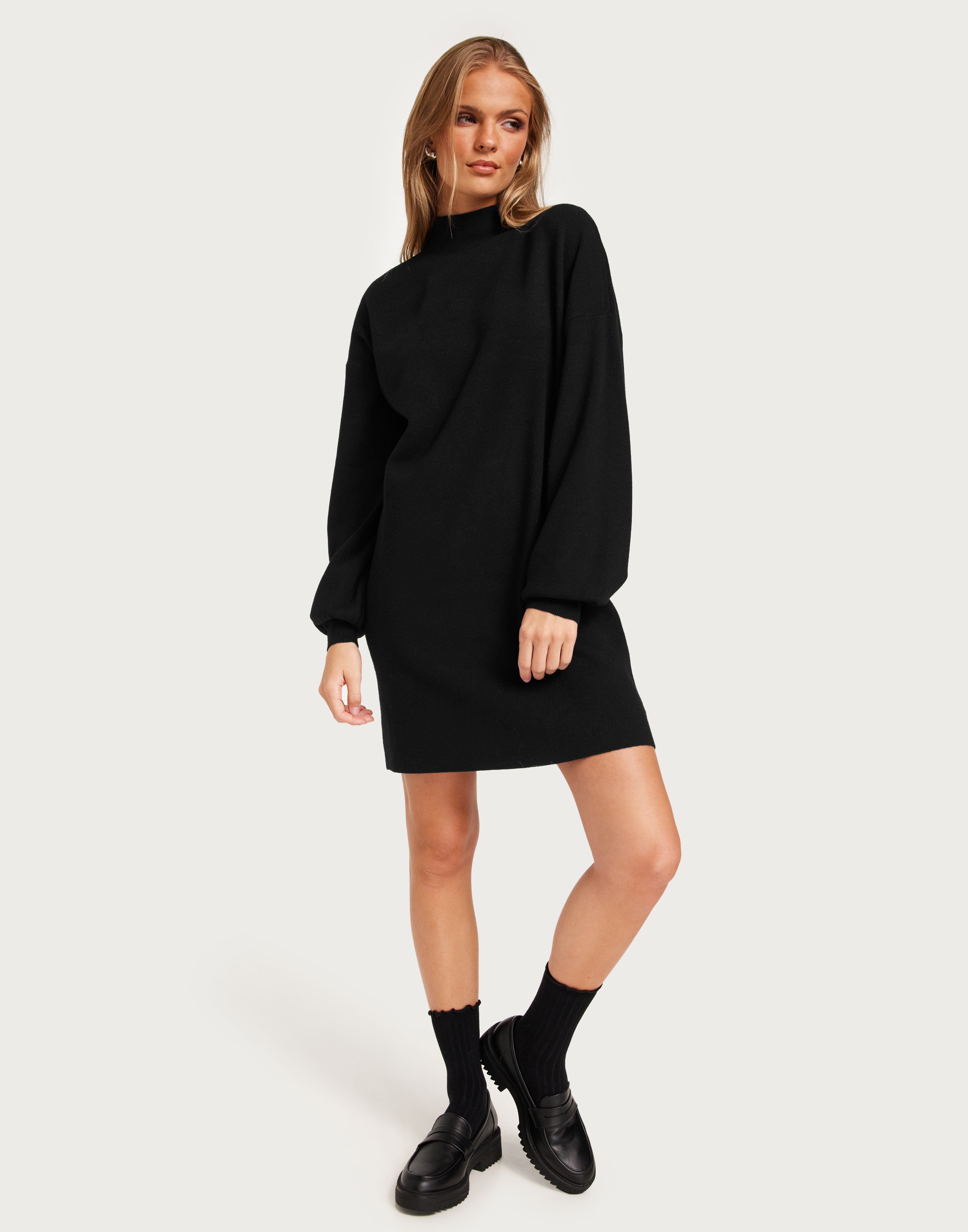 Vmnancy Ls Funnelneck Dress Winetasting