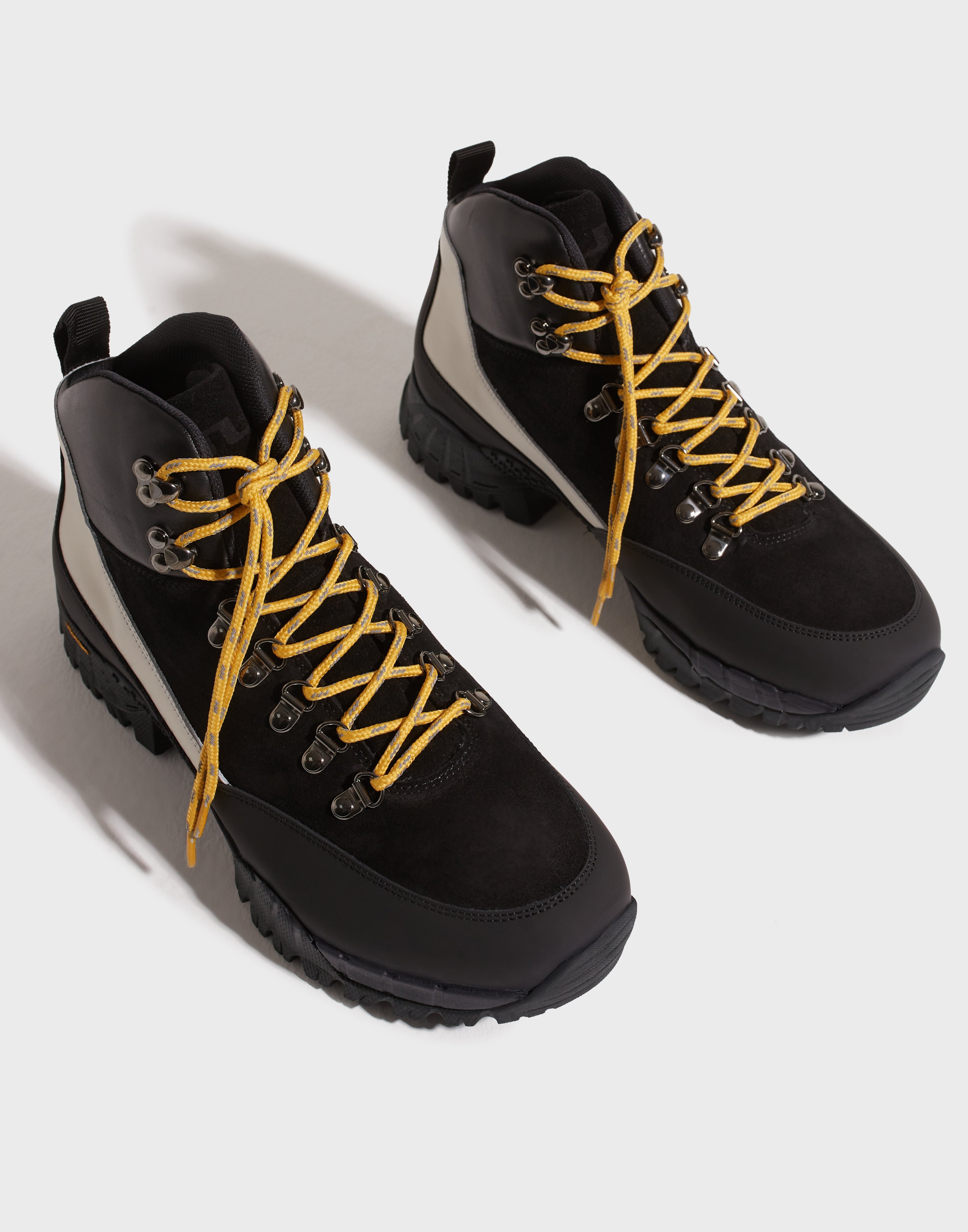 J. Linderberg Hiker High Boots in Black, Size 42 New in Box display picture 2