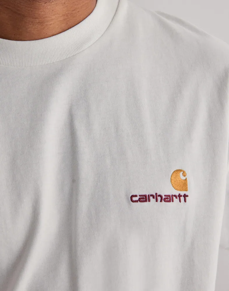 Carhartt WIP S/S American Script T-Shirt T-shirts med tryck herr – bild 3