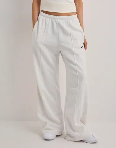 Nike - Grå - W Nsw Offln Chll Ft Oh Mr Pant