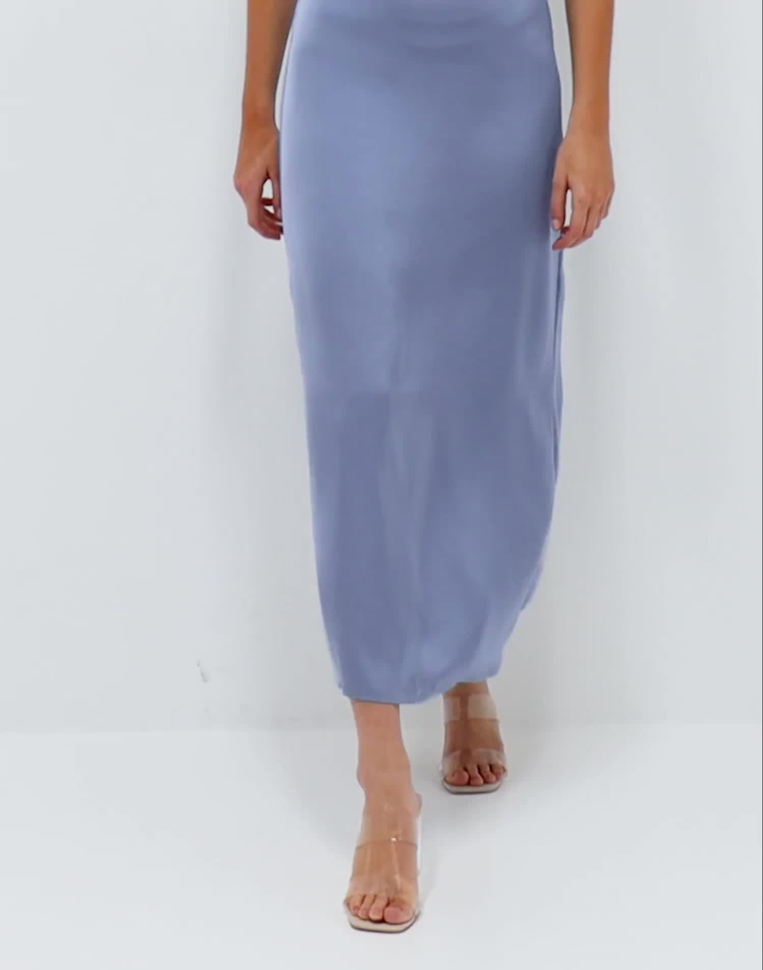 Vila Viravenna Strap Ankle Dress-Noos Jurk voor dames, Pastel Lavender, 38