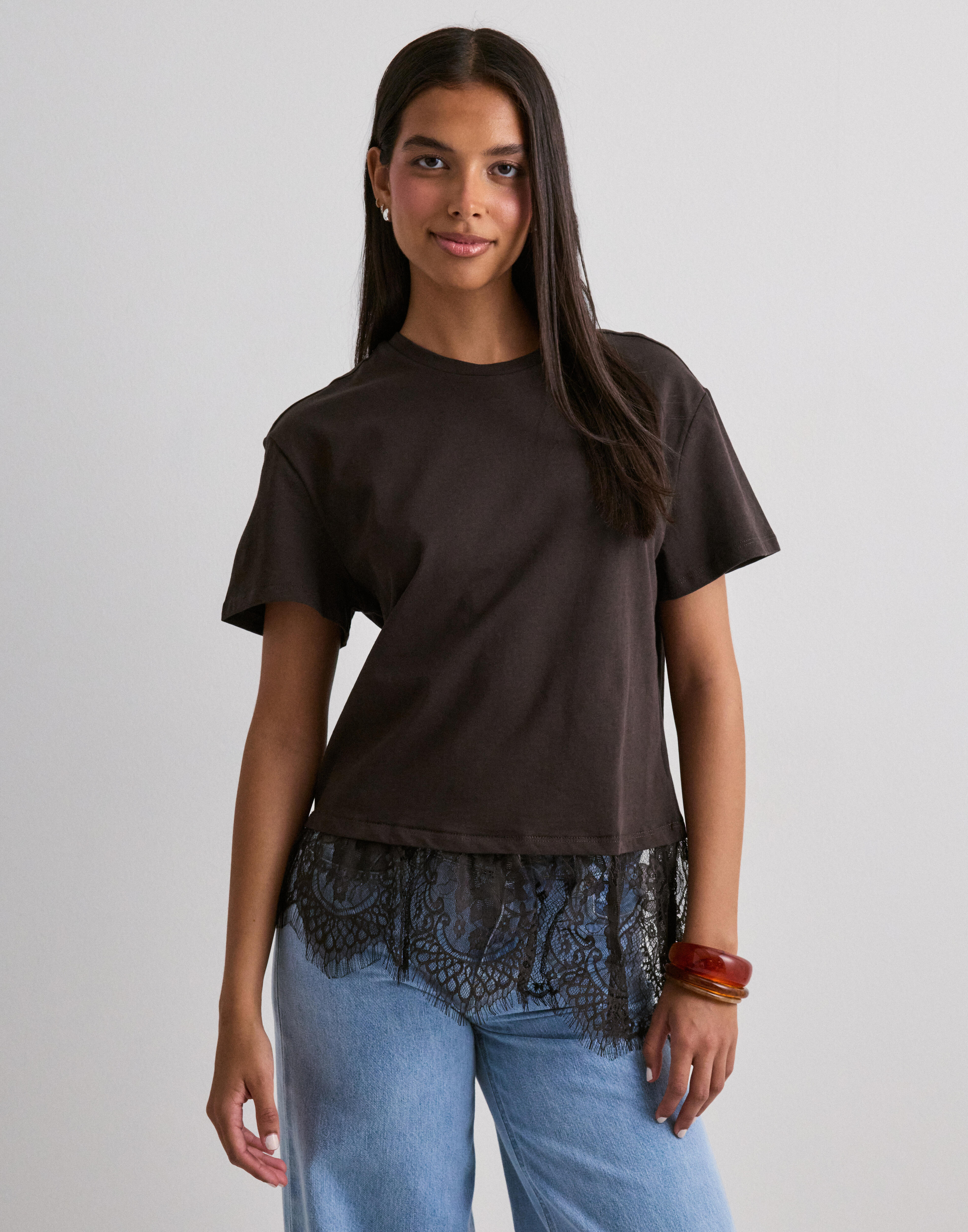 Buy Diesel KASIA-UTLT T-SHIRT - Caviar | Nelly.com