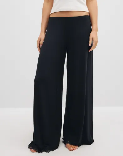 Nelly Beautiful Lace Pants cargobyxor dam – bild 3