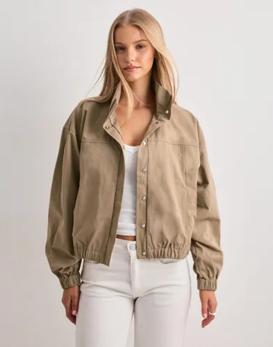 Pieces - Beige - Pcmonalisa Bomber Jacket D2D